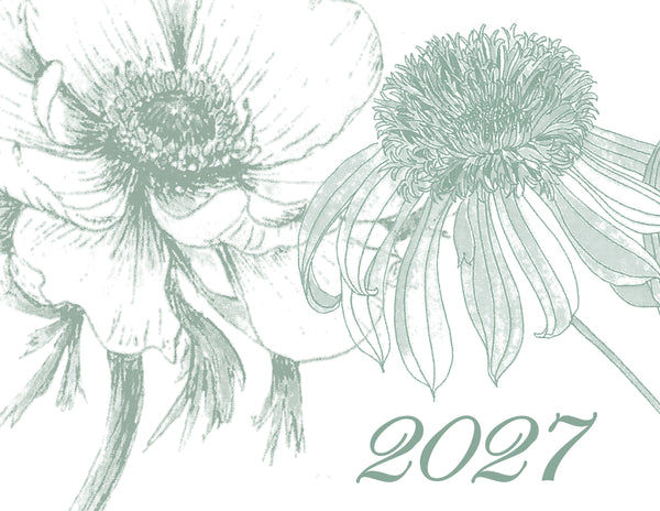 2027 Floral Calendar