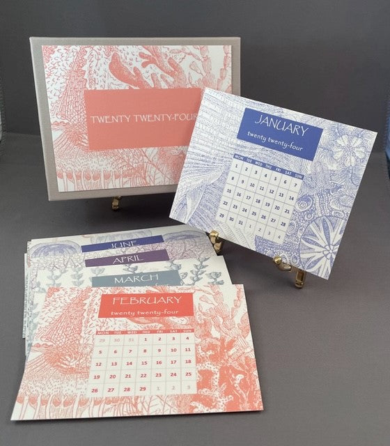 2024 Coastal Calendar - Refill