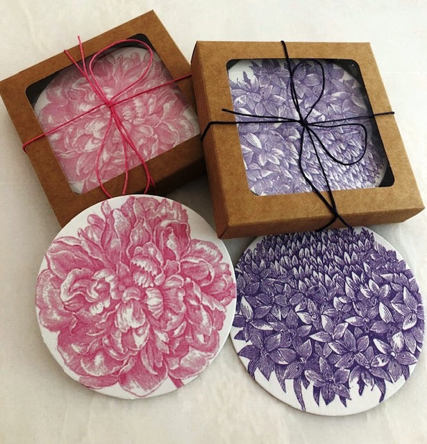 Floral Coasters