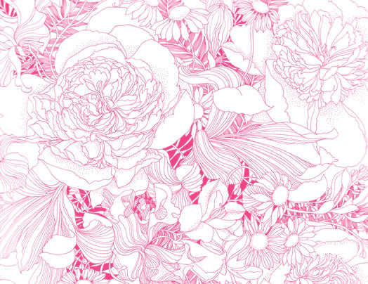 Flower Garden Pink