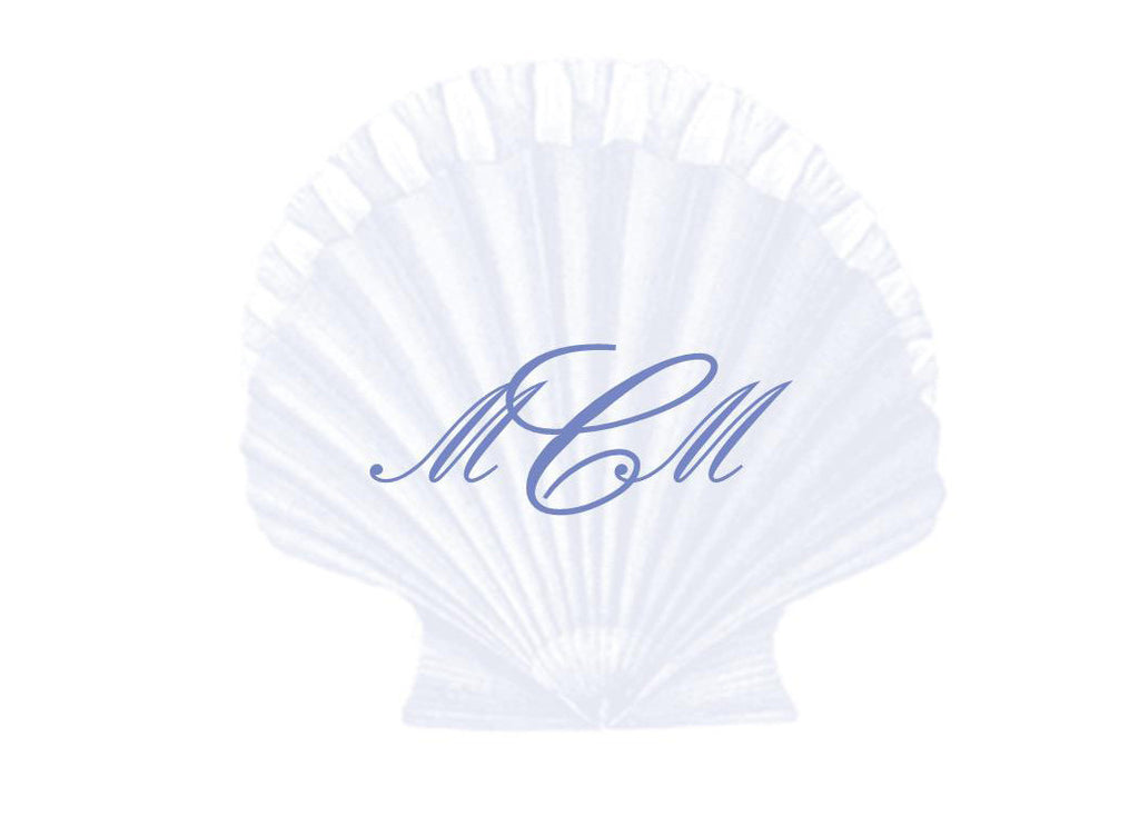 Scallop Shell Monogram